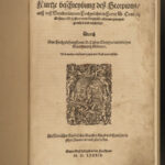 1589 SCORPIONS 1ed Conrad Gessner Schlangenbuch Dragons Monsters Reptiles