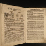 1589 SCORPIONS 1ed Conrad Gessner Schlangenbuch Dragons Monsters Reptiles