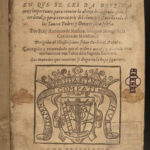 1610 Spanish Antonio de Molina Priest Instructions Catholic Carthusian Burgos