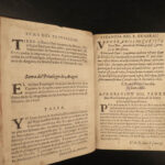 1610 Spanish Antonio de Molina Priest Instructions Catholic Carthusian Burgos