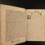 1610 Spanish Antonio de Molina Priest Instructions Catholic Carthusian Burgos