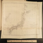 1856 JAPAN 1ed Narrative of Expedition American Squadron Perry Hawkes China MAPS