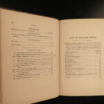 1865 1ed SHERMAN Great March Civil War Georgia Carolina Nichols Illustrated MAP