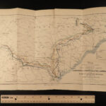 1865 1ed SHERMAN Great March Civil War Georgia Carolina Nichols Illustrated MAP