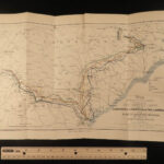 1865 SHERMAN 1ed Great March Civil War Georgia Carolina Nichols Illustrated MAP