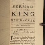 1687 1ed BIBLE Sermons Benjamin Calamy Anglican King Charles II Lawrence Jewry