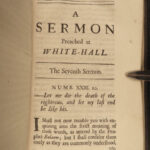 1687 1ed BIBLE Sermons Benjamin Calamy Anglican King Charles II Lawrence Jewry