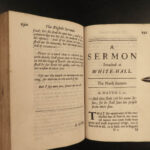 1687 1ed BIBLE Sermons Benjamin Calamy Anglican King Charles II Lawrence Jewry