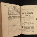 1687 1ed BIBLE Sermons Benjamin Calamy Anglican King Charles II Lawrence Jewry