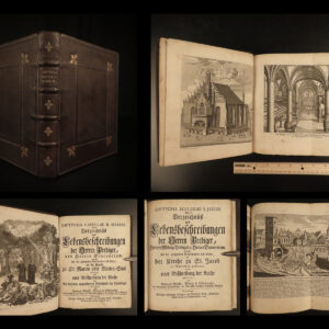 1757-61 1ed German Cathedrals Nuremberg Maria-Saal St Jakob Egidien Frauenkirche
