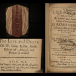 1656 1ed James Ussher Life & Death Archbishop Dublin IRELAND Irish Catholic RARE