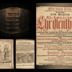 1755 True Christianity Wahres Christentum German Arndt Lutheran ART Emblems