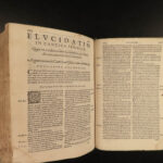 1587 Capuchin Titelmans Bible Psalms & Commentary Venice Latin Catholic Friar