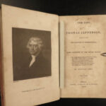 1843 Life of Thomas Jefferson Declaration of Independence SLAVERY Americana Linn