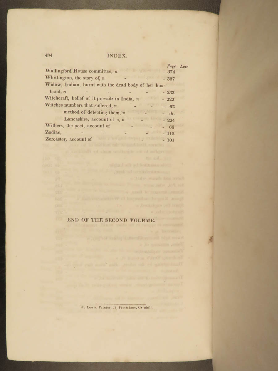 1819 HUDIBRAS English Civil War Samuel Butler Political Satire Color ...