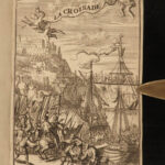 1682 History of CRUSADES Holy Land Jerusalem Ottoman WARS Templar Maimbourg 4v