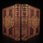 1877 EXQUISITE History of England by Guizot WARS Oliver Cromwell Fine BINDING
