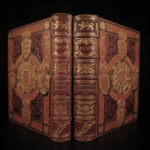 1877 EXQUISITE History of England by Guizot WARS Oliver Cromwell Fine BINDING