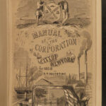 1858 New York City 1ed Business Manhattan Illustrated Corporation Great Britain