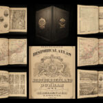 1878 CANADA Atlas 1ed Illustrated MAPS Northumberland Durham Ontario Toronto