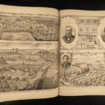 1878 1ed CANADA Atlas Illustrated MAPS Northumberland Durham Ontario Toronto