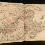 1878 1ed CANADA Atlas Illustrated MAPS Northumberland Durham Ontario Toronto