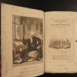 1823 EXQUISITE Tour Doctor Syntax Combe Illustrated Comic Poetry FINE BINDING