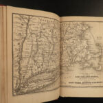 1853 Illustrated ATLAS Traveler’s Guide MAPS Niagara Railroads New York & USA