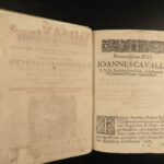 1690 Thesaurus Sacrorum Rituum Gavanto Catholic Church RITES Mysticism Cajetan