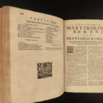 1690 Thesaurus Sacrorum Rituum Gavanto Catholic Church RITES Mysticism Cajetan