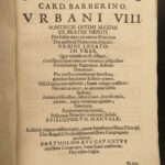 1690 Thesaurus Sacrorum Rituum Gavanto Catholic Church RITES Mysticism Cajetan