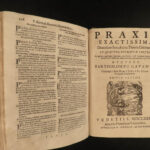 1690 Thesaurus Sacrorum Rituum Gavanto Catholic Church RITES Mysticism Cajetan