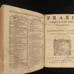 1690 Thesaurus Sacrorum Rituum Gavanto Catholic Church RITES Mysticism Cajetan