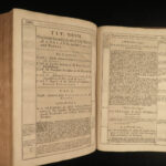 1713 LAW 1ed Gibson Codex Juris Anglicani Church England HUGE FOLIOS Anglican