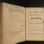 1694 1st ed Anglican Puritan Bible Sermons Ezekiel Hopkins Nativity Christmas