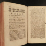 1696 Council of Trent Catholic Church Popes Paul III Canon Law Chanut RARE