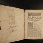 1610 John Boys English BIBLE Exposition + 1637 Holy Table anti William Laud 2in1