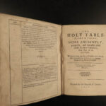 1610 John Boys English BIBLE Exposition + 1637 Holy Table anti William Laud 2in1