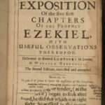 1649 Puritan BIBLE Exposition on Prophet Ezekiel William Greenhill Commentary