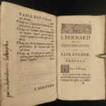 1658 CRUSADES Apology Bernard Clairvaux Considerations Pope Eugene III Knights