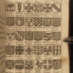 1677 HERALDRY & Genealogy French Menestrier Coats Arms Armorial Illustrated RARE