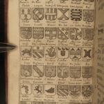 1677 HERALDRY & Genealogy French Menestrier Coats Arms Armorial Illustrated RARE