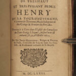 1676 Royalty Funeral Eulogies by French Bossuet Henrietta Anne & Henrietta Maria