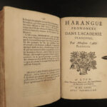 1676 Royalty Funeral Eulogies by French Bossuet Henrietta Anne & Henrietta Maria