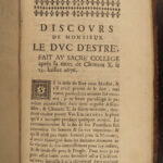 1676 Royalty Funeral Eulogies by French Bossuet Henrietta Anne & Henrietta Maria