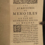 1695 MOLIERE Memoirs Sylvie French Feminism Society Desjardins Villedieu