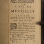 1695 MOLIERE Memoirs Sylvie French Feminism Society Desjardins Villedieu