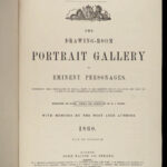 1860 Drawing Room Portrait Gallery Spurgeon Stephenson Prince Alfred Franklin