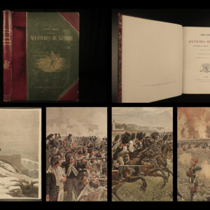 1894 Napoleonic Coalition Wars 1ed Myrbach ART Battle Scenes French Revolution
