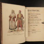 1821 1ed AUSTRIA Customs Austrian Culture Dress Costumes Serres Voyages NAPOLEON
